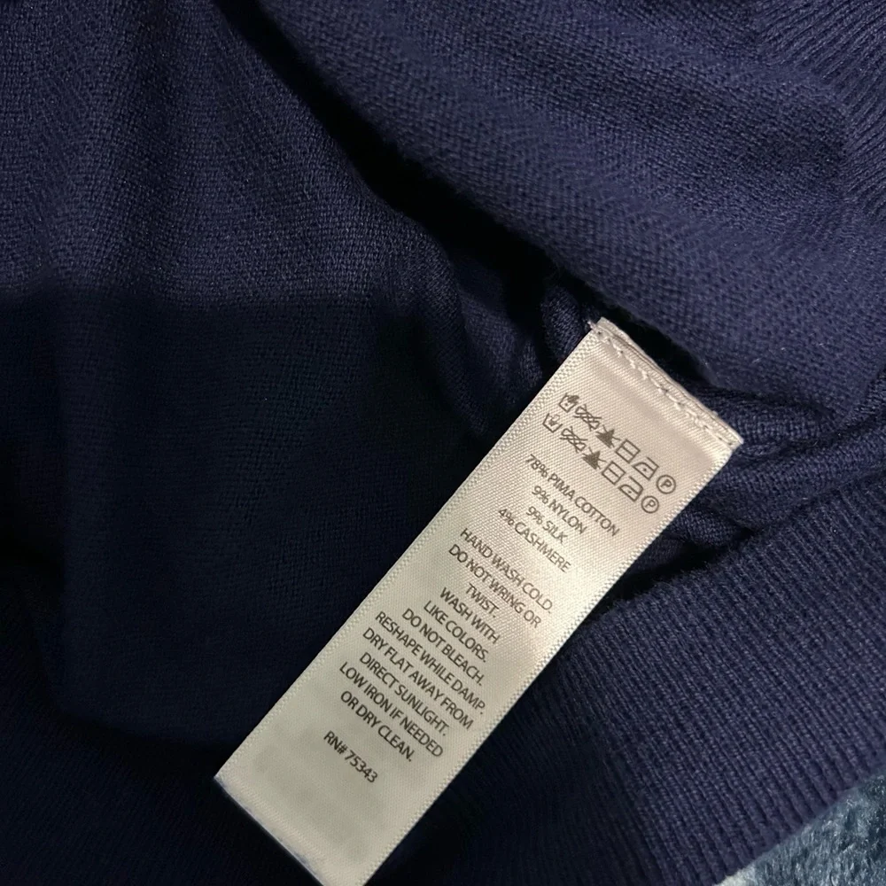CHRISTIAN LACROIX Size Small Sweater Navy